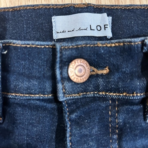 LOF Blue Skinny Jeans Sleek Fit size 4 - Picture 7 of 8